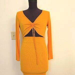 BCBG Paris Vibrant Cutout Dress